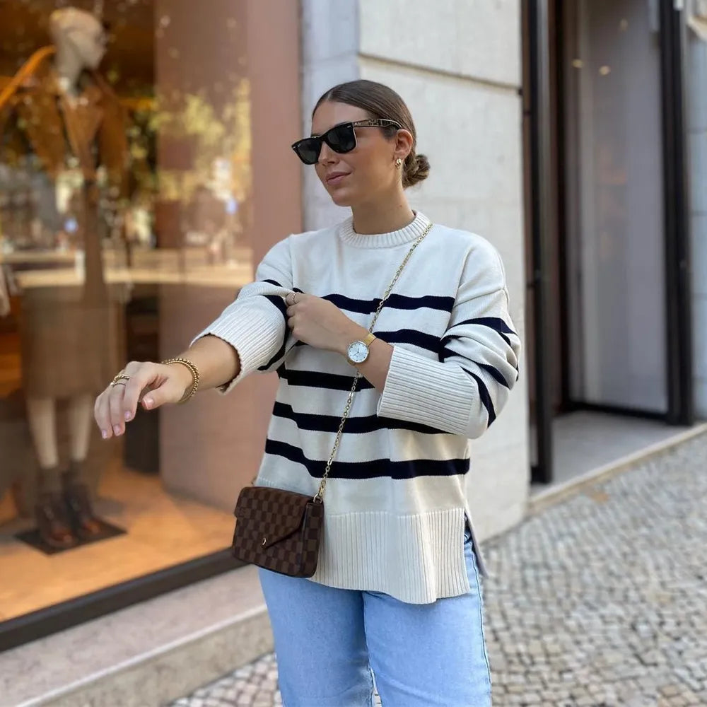 Elsa | Gestreepte Sweater