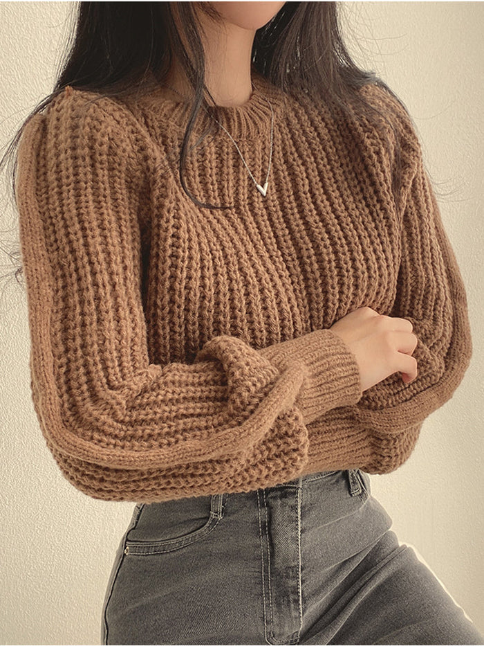 Ava | Knit Crop Sweater