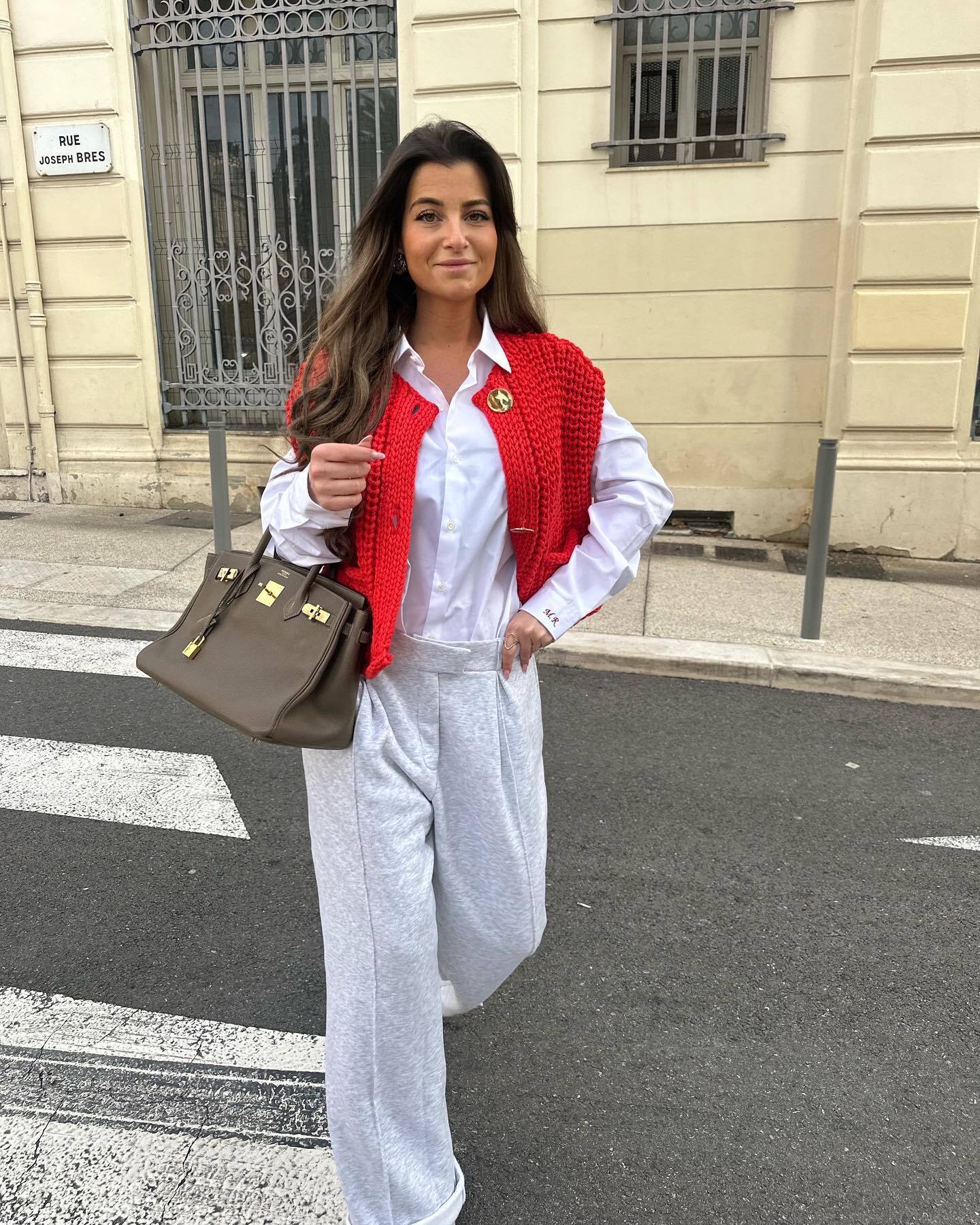 Jaśmin | Kamizelka dzianinowa