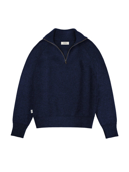 Frauen Merino Troyer - navy