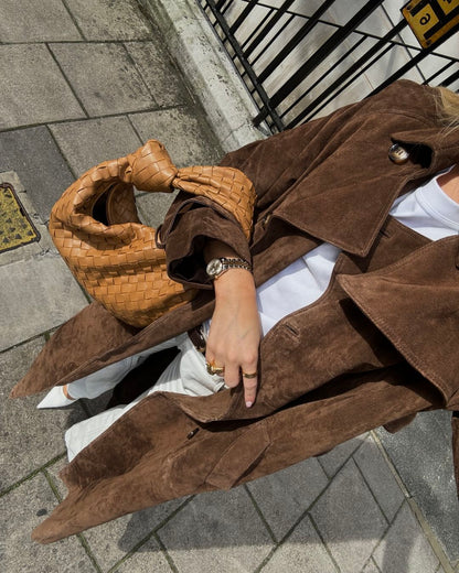 Amanda | Płaszcz typu trench w kolorze północy