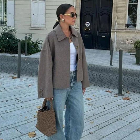 Lara | Oversize’owy Płaszcz