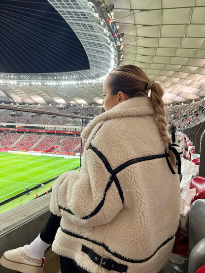 Juna | Płaszcz Teddy