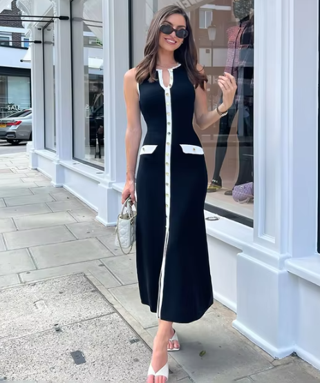 Livia | Długa sukienka