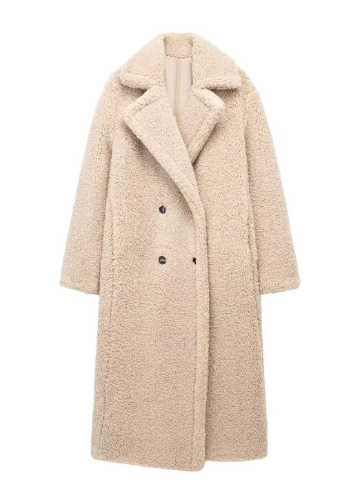 Lola | Ciepły Wełniany Płaszcz