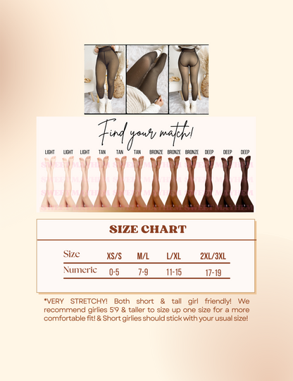 Magiczne | Leginsy z polaru