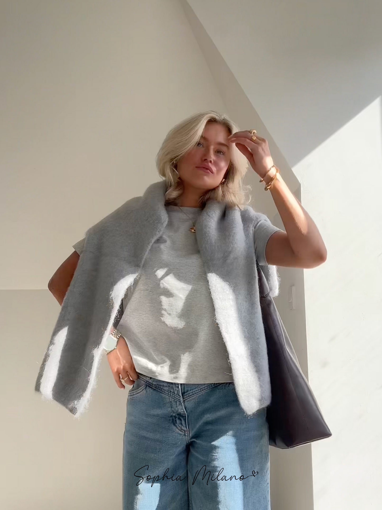 Liv | Bluza z okrągłym dekoltem