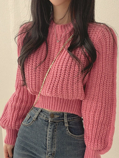 Ava | Knit Crop Sweater