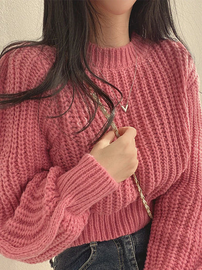 Ava | Knit Crop Sweater
